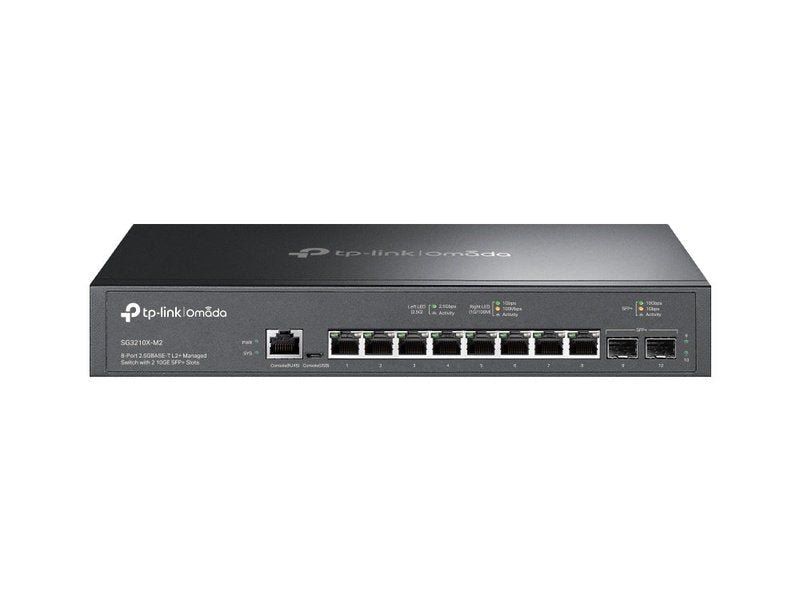 TP-Link SG3210X-M2 Omada 8-Port 2.5G L2+ Managed Switch