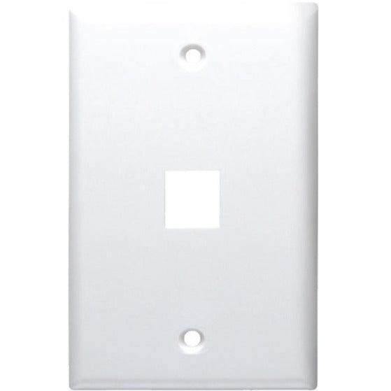 DataComm Faceplate - 1 x Socket(s) - Lite Almond (20-3011-LA)
