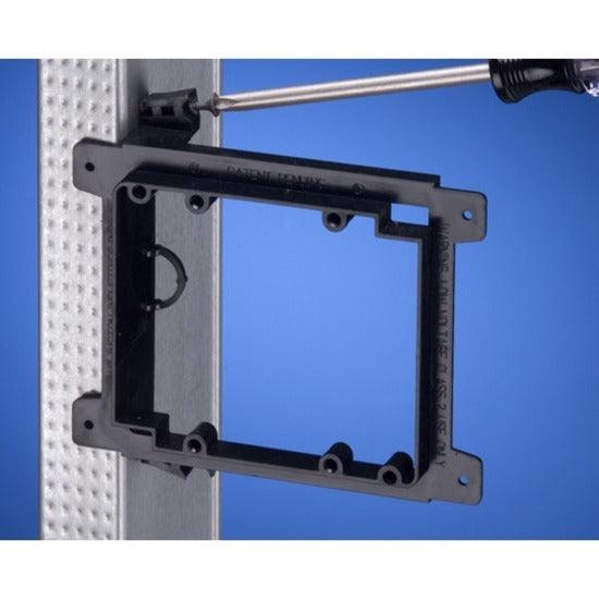 Arlington Mounting Bracket - Black - 25 Piece - Plastic (LVS2)