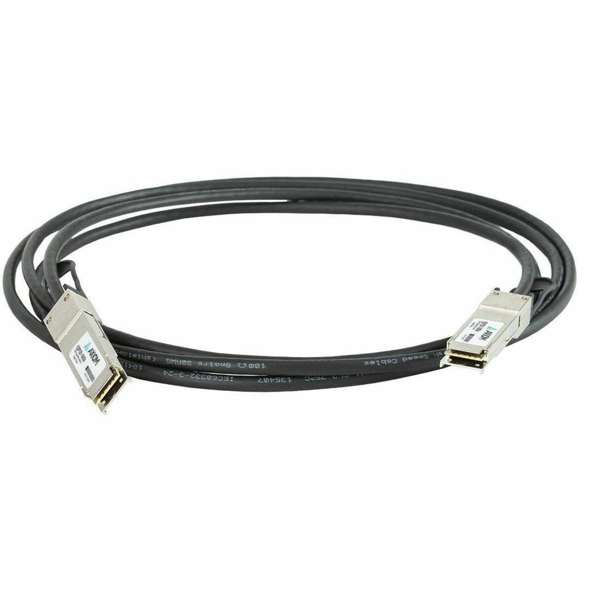 Axiom (E100GQSFPQSFPP0501AX) Connector Cables (E100G-QSFP-QSFP-P-0501-AX)
