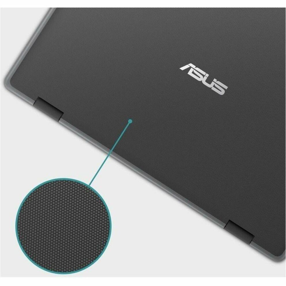 Asus Chromebook CR1 CR1100CKA-YZ142T 11.6" Touchscreen Rugged Chromebook - HD - Intel Celeron N5100 - 4 GB - 32 GB Flash Memory - Dark Gray