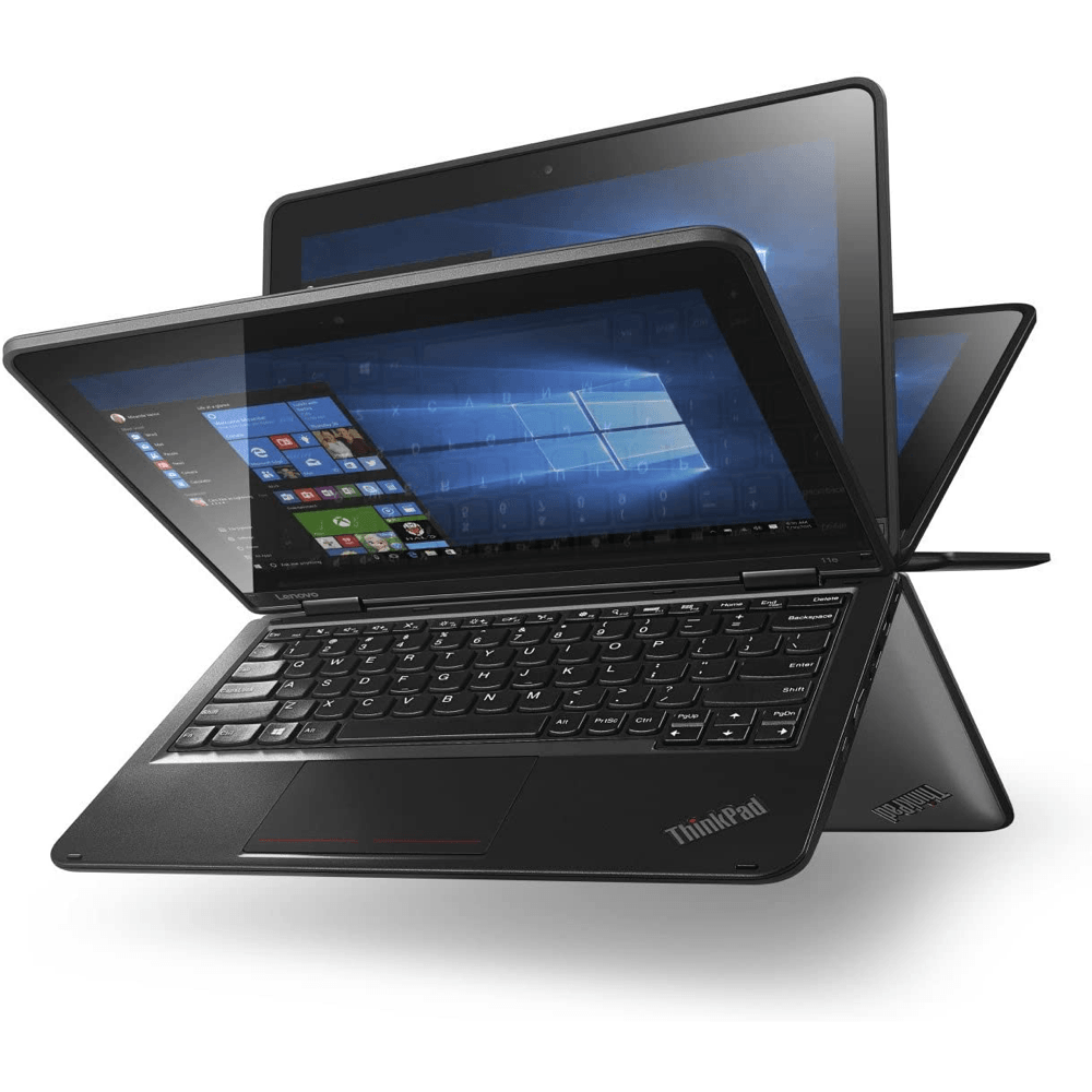 Lenovo Yoga 11e (2nd Gen)touch 2-in-1 Laptop – Intel Celeron®CPU N2940 1.8Ghz, 8GB, 256GB SSD, 11.6" Screen, Wifi, LAN, HDMI, Windows 10 Pro. Refurbished