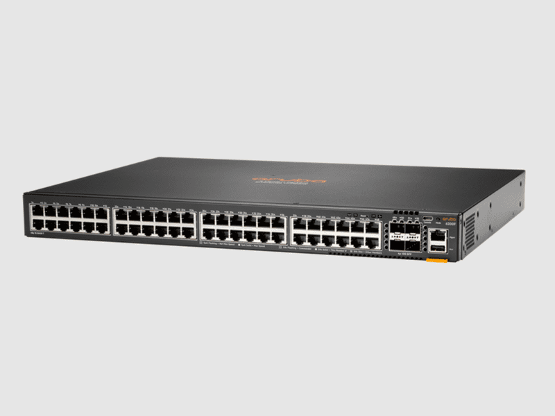 HPE Aruba 6200F 48-Port 4x10G SFP+ Non-POE Manageable Gigabit Switch