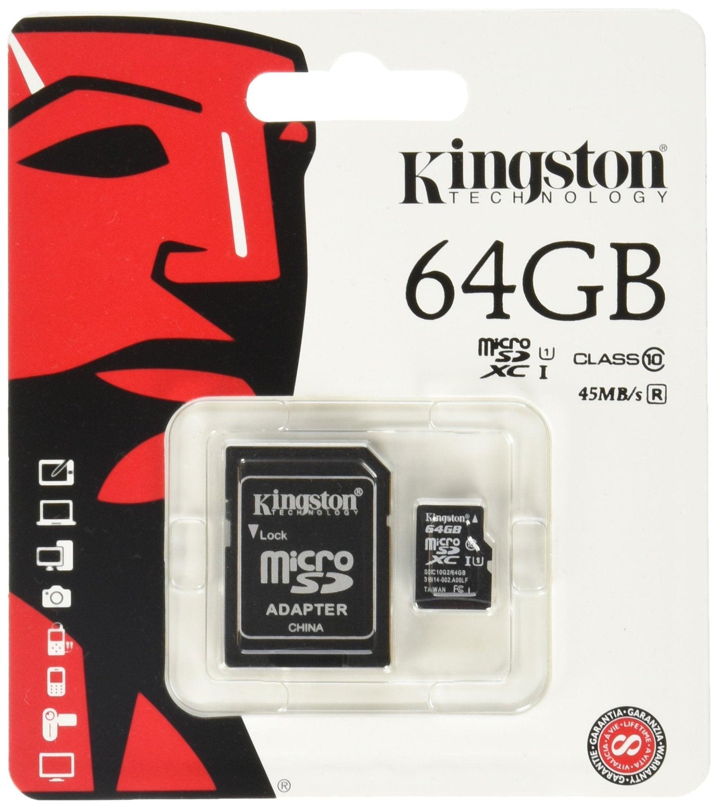 KINGSTON CARTE MEMOIRE 64 GB - ADYASTORE casablanca maroc
