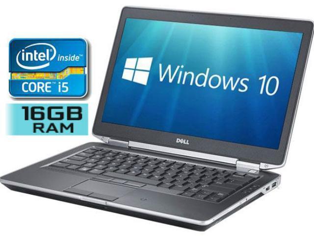 Dell Latitude E6430 | Intel Core i5 -3320M @ 2.6GHz | 16GB RAM, 256GB SSD | Webcam | HDMI | DVDRW | Windows 10 Pro x64 | Grade A (Dell Certified Refurbished) - 1 Year Warranty Included