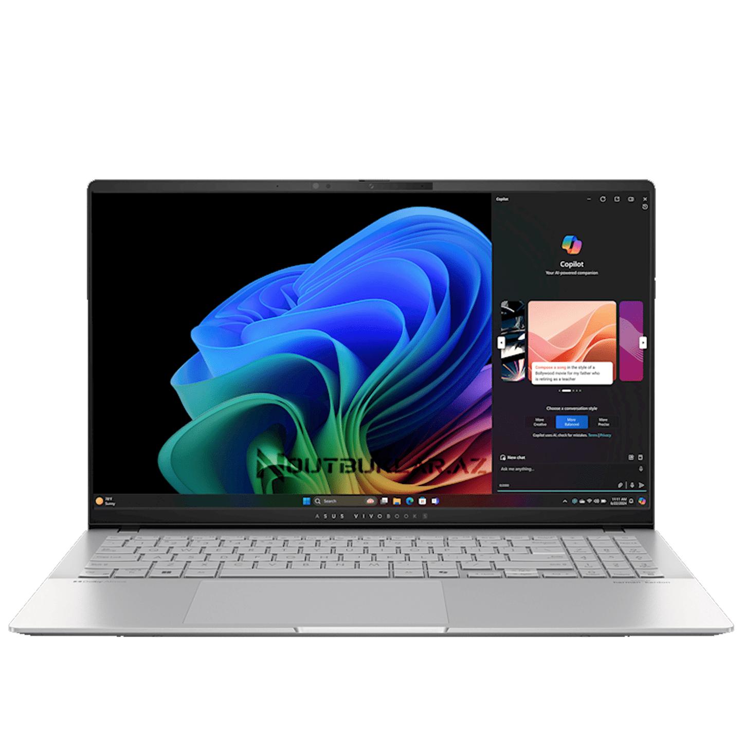 ASUS VIVOBOOK S15 S5507QA 15.6'' OLED Qualcomm SNAPDRAGON 16Go 1To SSD W11H Silver 24M (90NB14Q2-M00120)