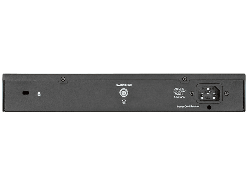 D-Link DGS-1100-18PV2 18-Port PoE 130W Gigabit Managed Switch with 16xPoE+ and 2x1G RJ45/SFP