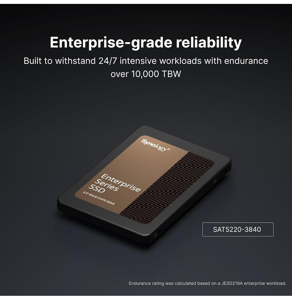 Disque Dur SynologySSD 3.84 TB -SAT5220-3840G