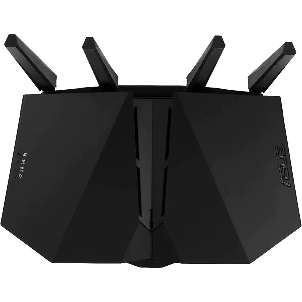 ASUS RT-AX82U AX5400 Dual-band WiFi 6 Gaming Router with 1.5 GHz tri-core processor and 512MB RAM - ADYASTORE casablanca maroc