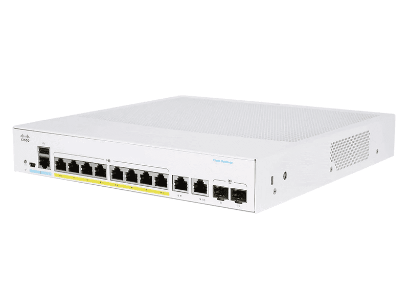 Cisco CBS250-8T-E-2G-AU CBS250 8-Port Smart Gigabit Switch w/ 2x1G SFP