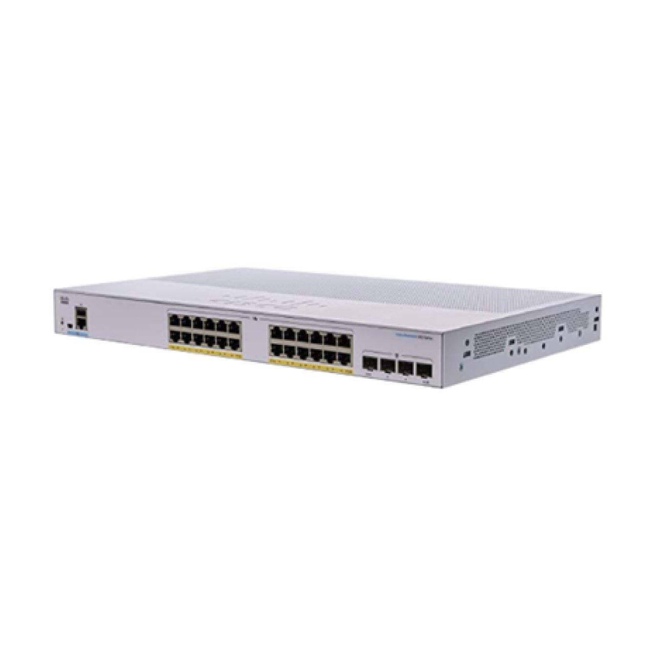 CBS350 Managed 24-port GE, PoE, 4x10G SFP+ | 800 MHz ARM | 512MB DRAM | 256MB Flash - ADYASTORE casablanca maroc