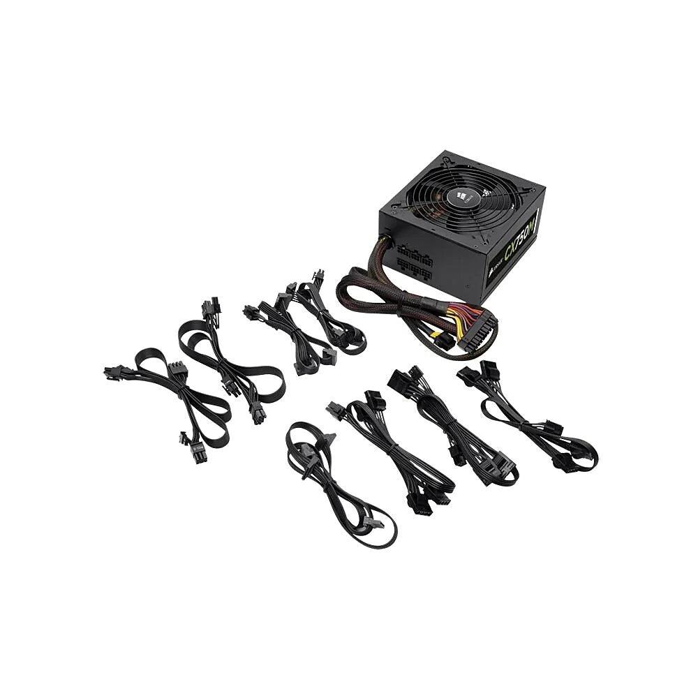 Corsair CP-9020061-NA CX750M Power Supply, 750 Watt - ADYASTORE casablanca maroc