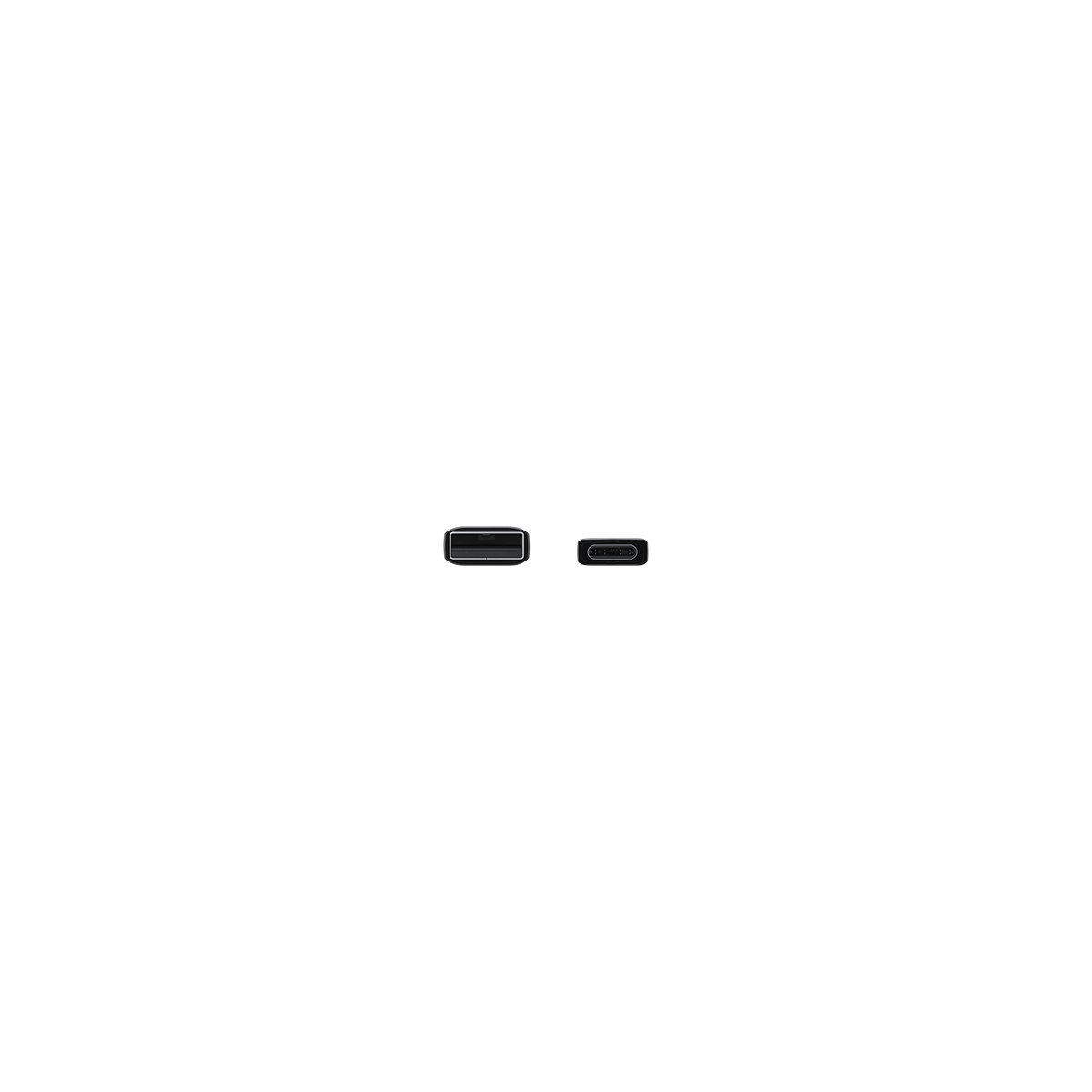Samsung — Lot de 2 câbles USB-A vers USB-C noirs