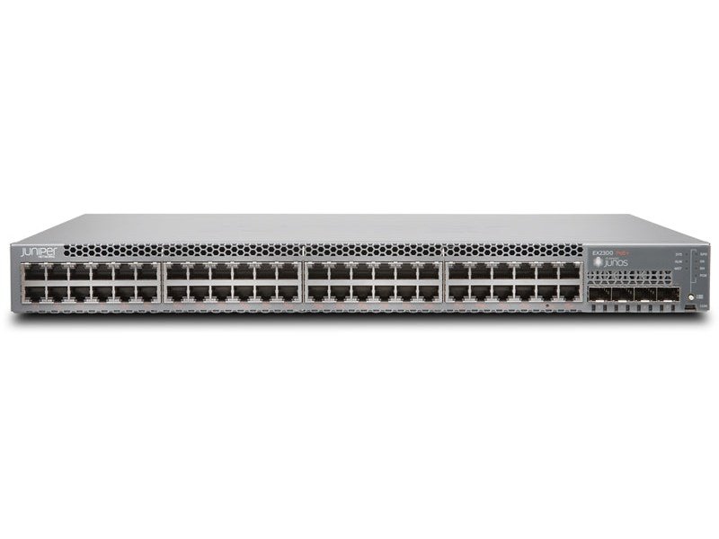 Juniper Networks EX2300-48P 48-port PoE+ Ethernet Switch with 4 SFP/SFP+ Uplink Ports