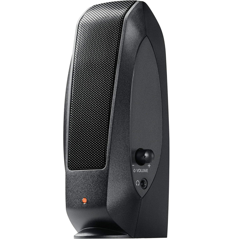 Haut-parleurs stéréo légers Logitech S120 Slim (980-000010)