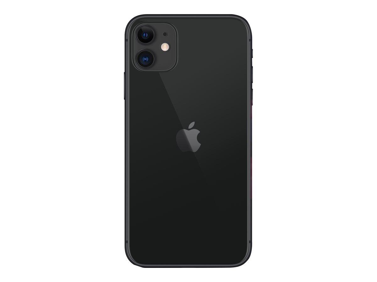 Apple iPhone 11 5.8" Unlocked for All CDMA and GSM 128Gb-Black Silicone Case - Space Gray Renewed
