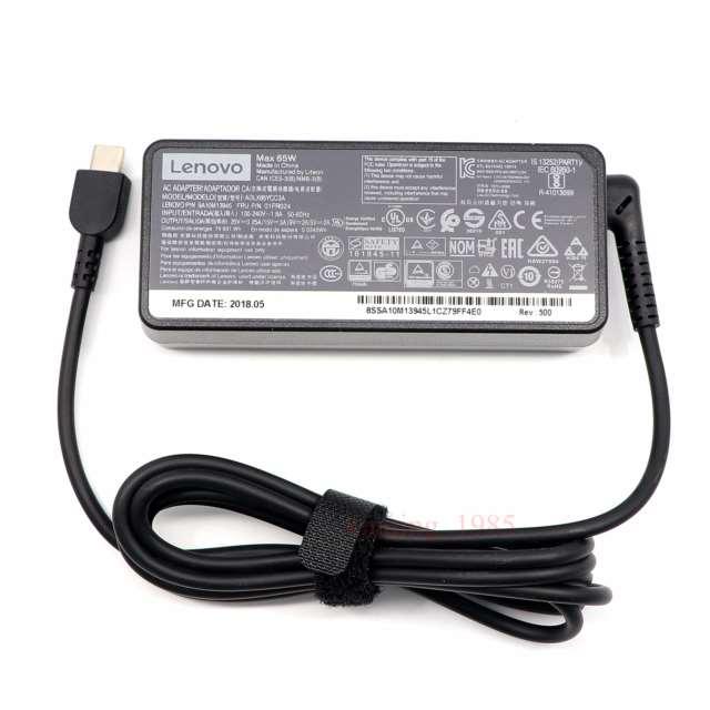 LENOVO AC ADAPTER 65W TYPE- C CHARGEUR - ADYASTORE casablanca maroc