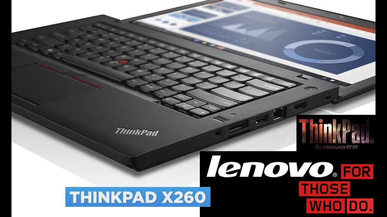 Lenovo ThinkPad X260 Ultrabook 12.5'' HD (720p) | Intel® Core™ i5-6300U @ 2.30GHz (6th Gen) | 16GB RAM, 512GB SSD, Windows 10 Pro, USB 3.0, Webcam, HDMI, Grade A (Certified Refurbished), 1 Year Warranty