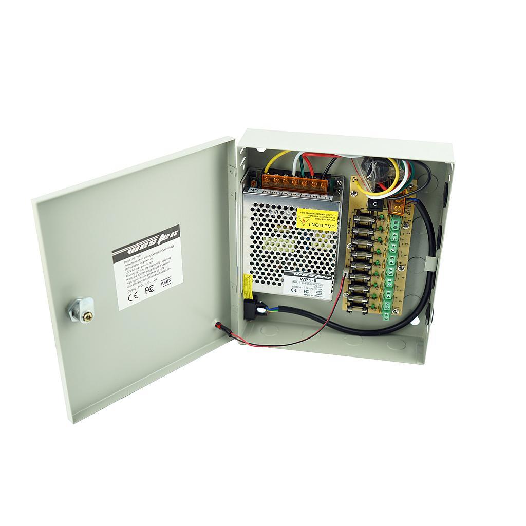 POWER SUPPLY 18CH 20A POUR CAMERA BOITIER ALIMENTATION - ADYASTORE casablanca maroc