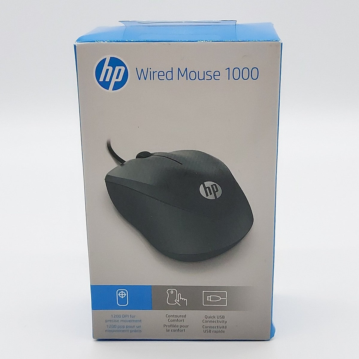 HP Wired Mouse 1000 (4QM14AA)