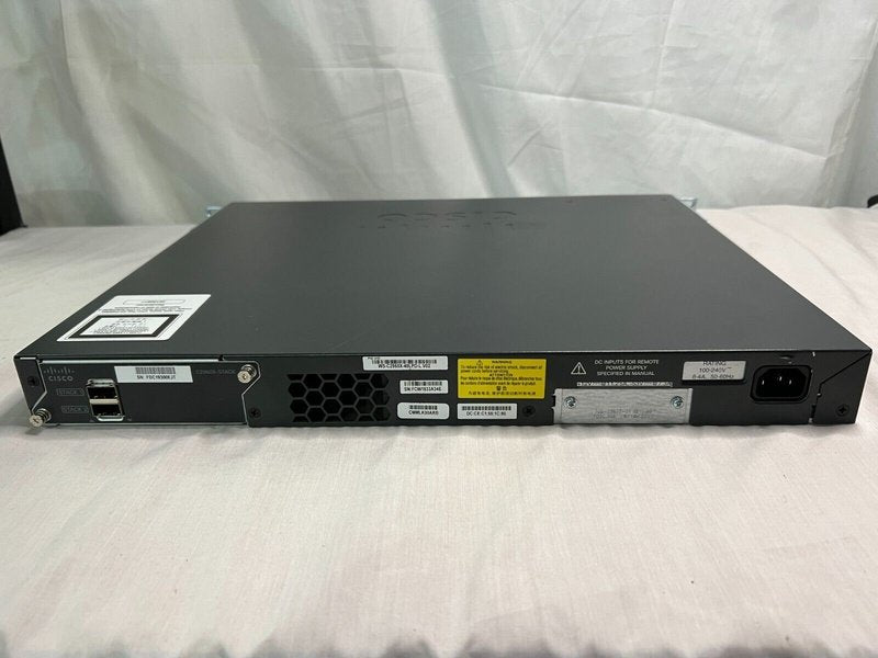 **Used** Cisco WS-C2960X-48LPD-L V02 Catalyst 48-Port GigE PoE+ 370W, 2 x 10G SFP+ switch