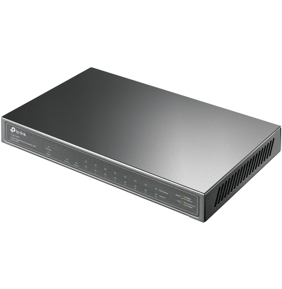 Switch de bureau TP-Link TL-SG1210P 10 ports Gigabit avec 8 ports PoE+