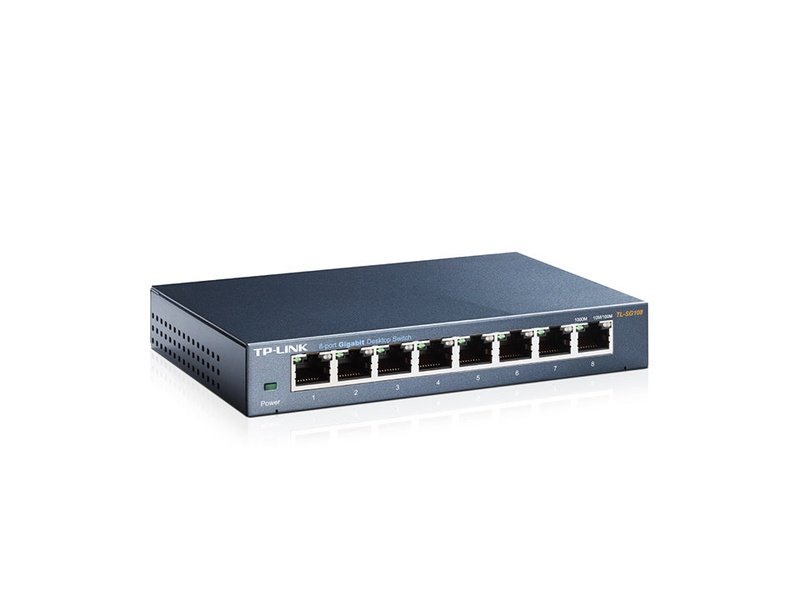 TP-Link TL-SG108 8-Port Gigabit Desktop Switch