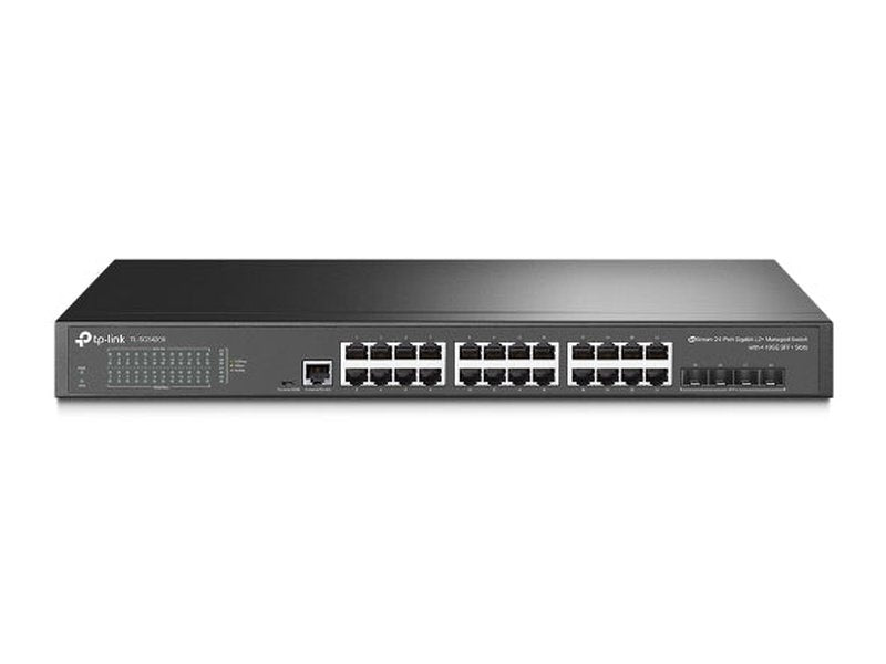 TP-Link TL-SG3428X 24-Port Gigabit Managed Switch with 4 SFP+ Slots