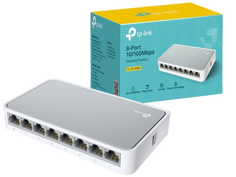 TP-LINK 8-PORT 10/100 MBPS MINI DESKTOP - ADYASTORE casablanca maroc