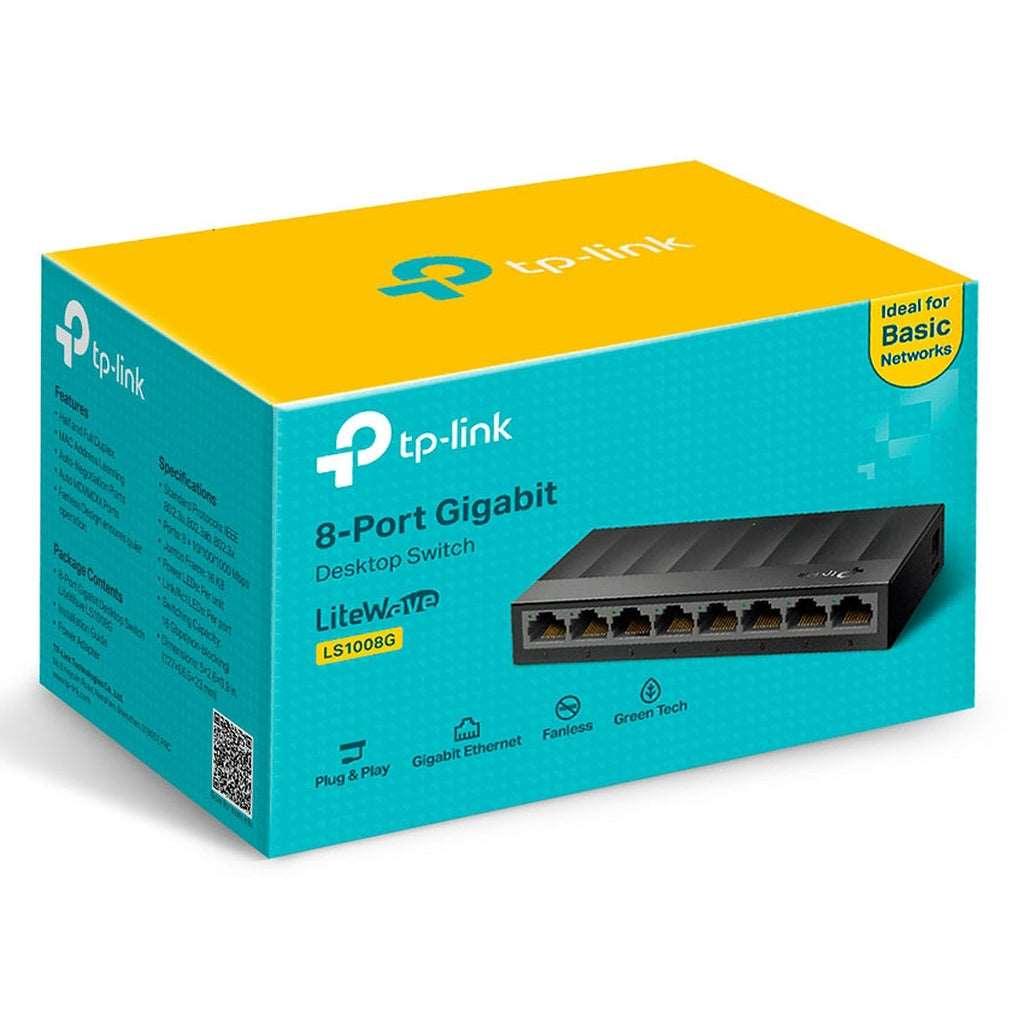 TP-LINK 8-PORT GIGABIT DESKTOP SWITCH - ADYASTORE casablanca maroc