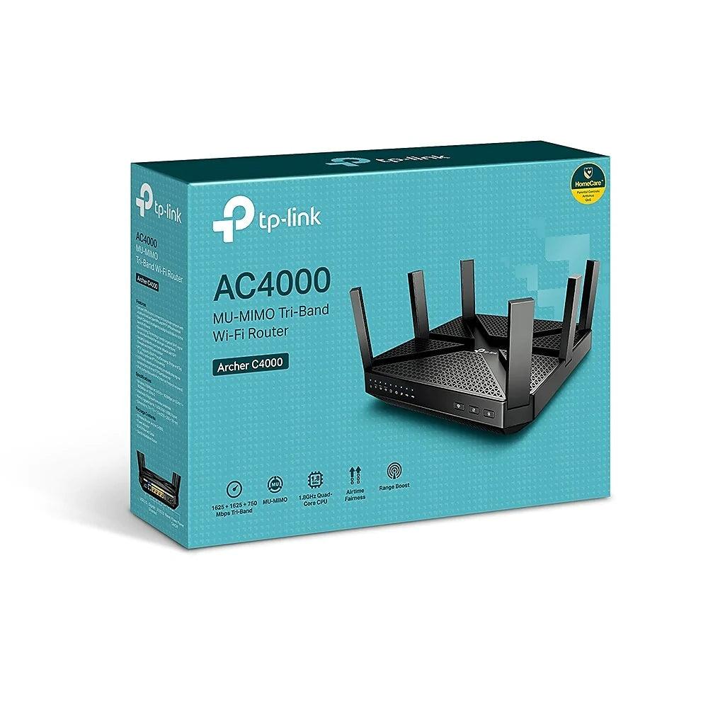 TP-Link AC4000 MU-MIMO Tri-Band WiFi Router (Archer C4000) - ADYASTORE casablanca maroc