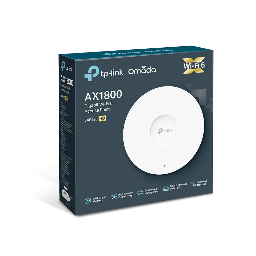 TP-Link EAP620 HD AX1800 Wireless Dual-Band Ceiling Mount Access Point - ADYASTORE casablanca maroc