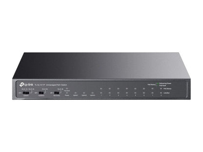 TP-Link TL-SL1311P 8-Port PoE+ 65W + 3-Port Gigabit Unmanaged Desktop Switch