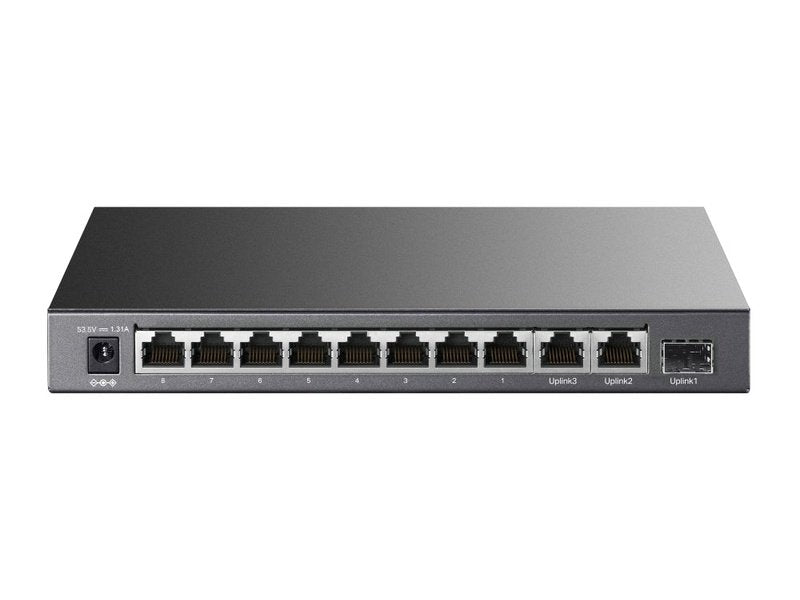 TP-Link TL-SL1311P 8-Port PoE+ 65W + 3-Port Gigabit Unmanaged Desktop Switch