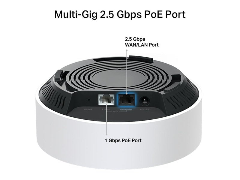 TP-Link DECO X50 POE 3-Pack AX3000 Whole Home Mesh Wi-Fi 6 System