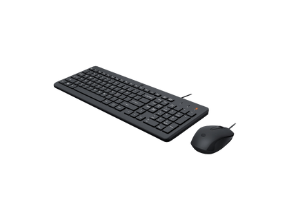HP 100 Wired Mouse and Keyboard (240J7AA)