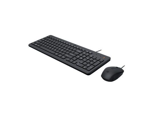 HP 100 Wired Mouse and Keyboard (240J7AA)