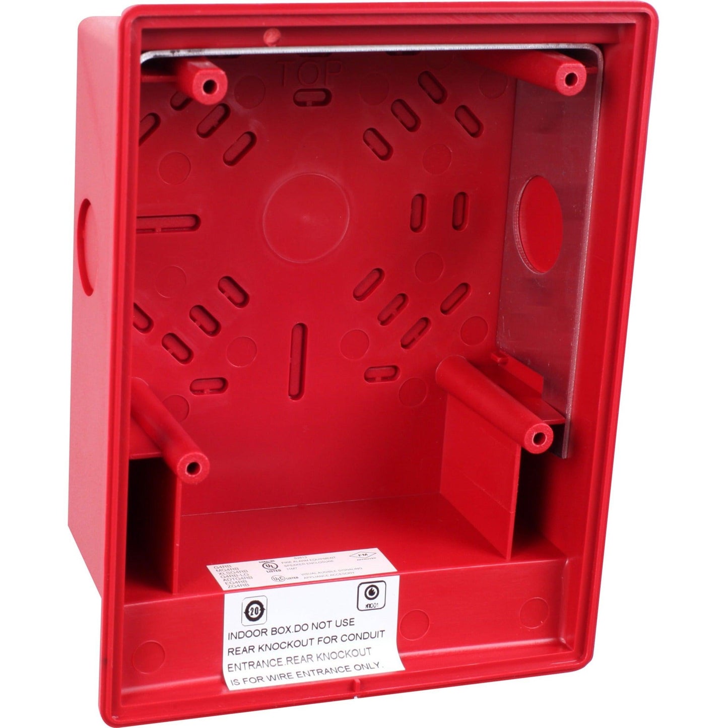 Kidde EG4RB Mounting Box - Red - Red