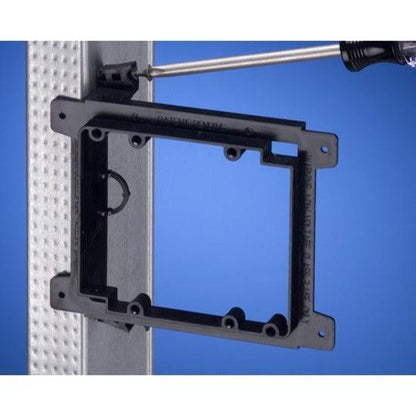 Arlington Mounting Bracket - Black - 25 Piece - Plastic (LVS2)