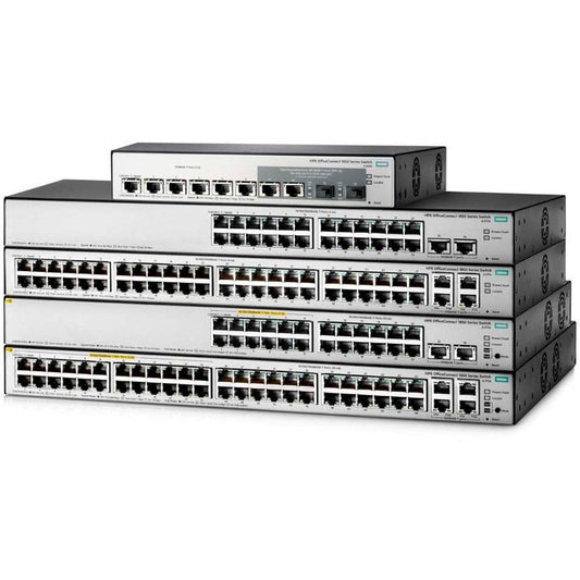 HPE E OfficeConnect 1850 24G 2XGT PoE+ 185W Switch (JL172A)