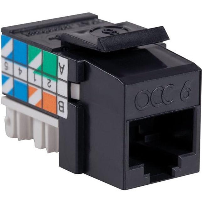 OCC KMJ Category 6 Jack, Universal 568A/B Wiring (KMJA601)