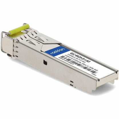 AddOn Cisco GLC-BX20-D-I Compatible TAA Compliant 1000Base-BX SFP Transceiver (SMF, 1550nmTx/1310nmRx, 20km, LC, DOM) (GLC-BX20-D-I-AO)