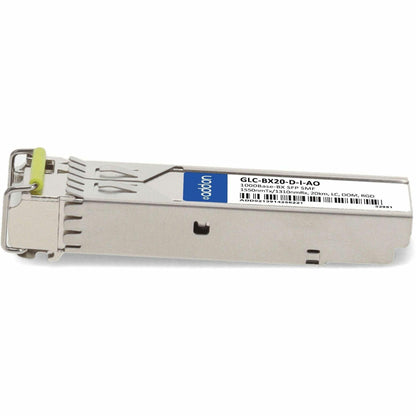 AddOn Cisco GLC-BX20-D-I Compatible TAA Compliant 1000Base-BX SFP Transceiver (SMF, 1550nmTx/1310nmRx, 20km, LC, DOM) (GLC-BX20-D-I-AO)