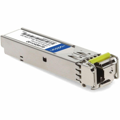 AddOn Cisco GLC-BX20-D-I Compatible TAA Compliant 1000Base-BX SFP Transceiver (SMF, 1550nmTx/1310nmRx, 20km, LC, DOM) (GLC-BX20-D-I-AO)