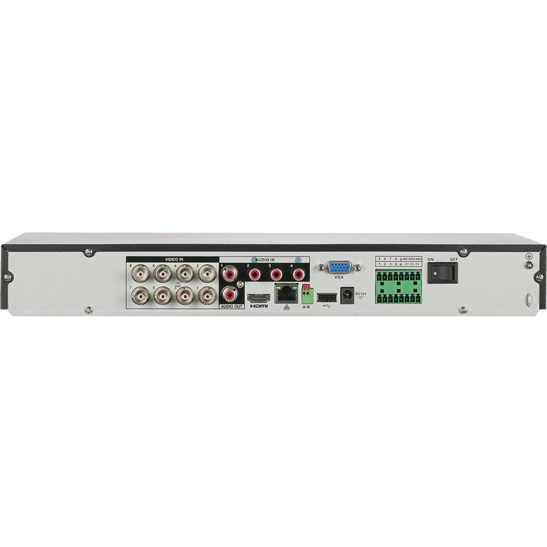 Dahua 4K 8Channel 1U Penta-brid HDCVI DVR (X82B2A)