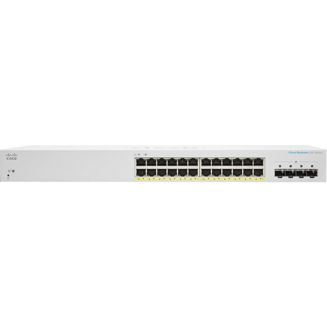 Cisco Business CBS220-24FP-4X Ethernet Switch (CBS220-24FP-4X-NA)