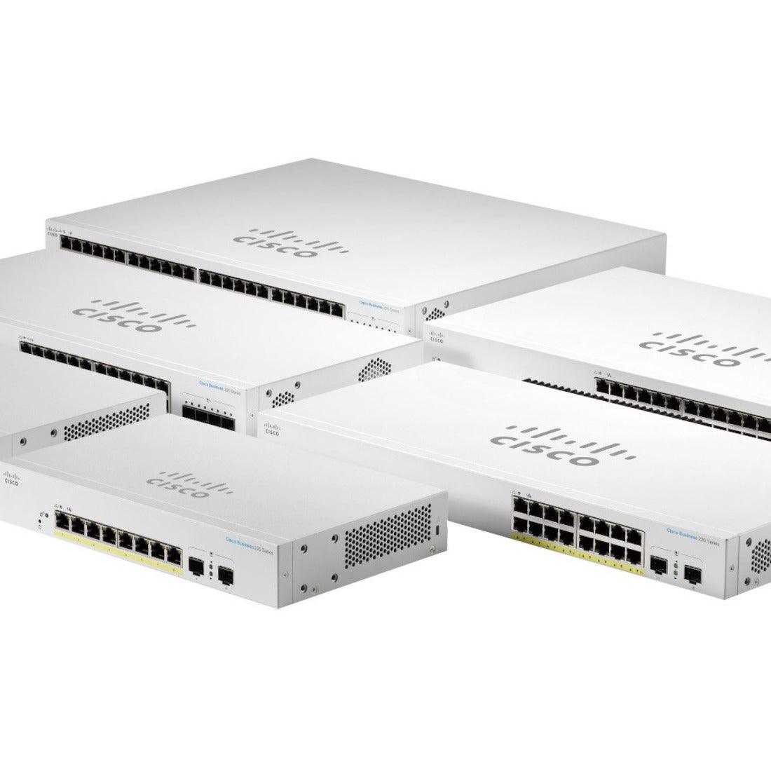 Cisco Business CBS220-24FP-4X Ethernet Switch (CBS220-24FP-4X-NA)