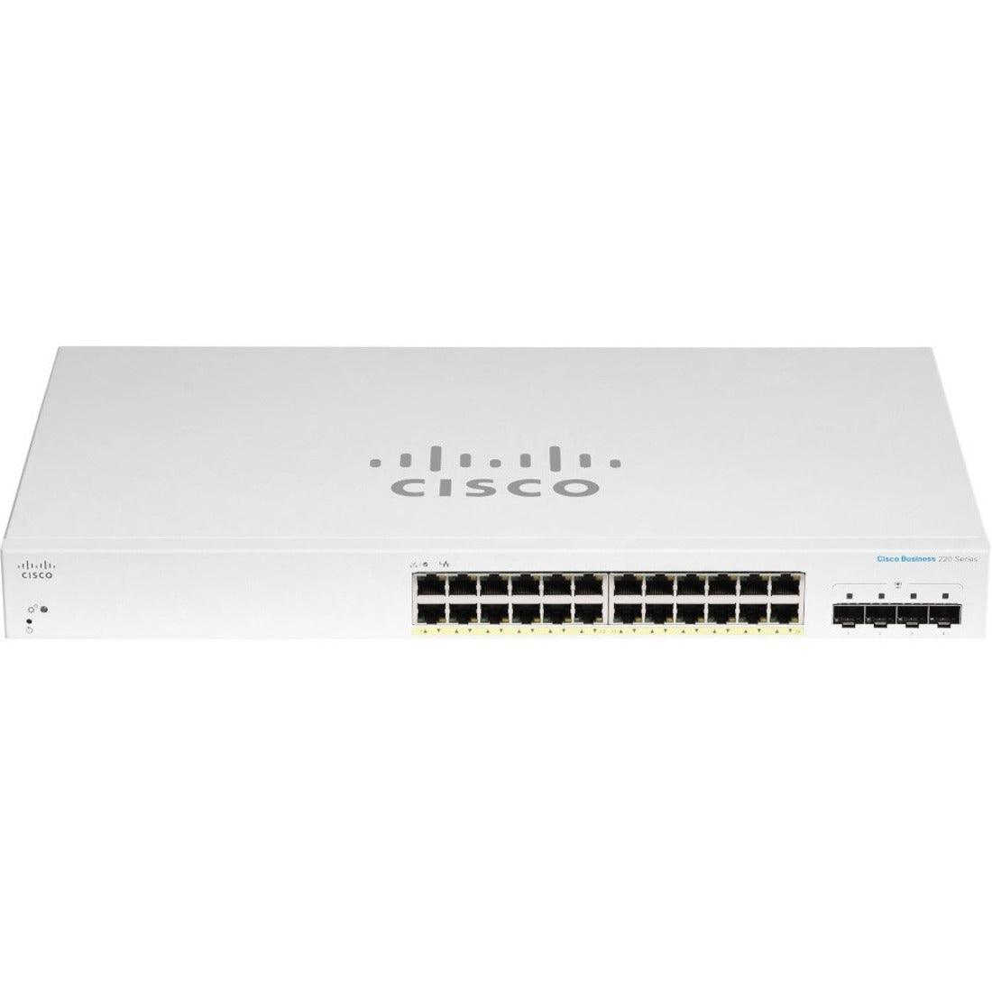 Cisco Business CBS220-24FP-4X Ethernet Switch (CBS220-24FP-4X-NA)