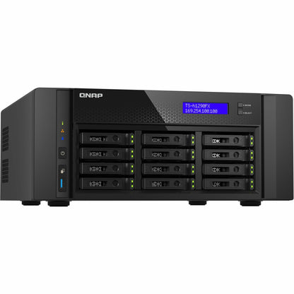 QNAP NAS TS-h1290FX-7232P-64G-US 12Bay AMD EPYC7232P 64GB DDR4 750W Retail