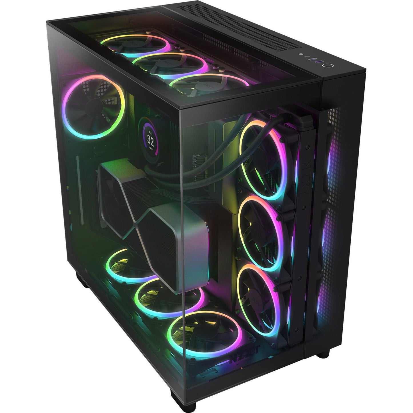 NZXT F120 RGB Duo Triple Pack (RF-D12TF-B1)